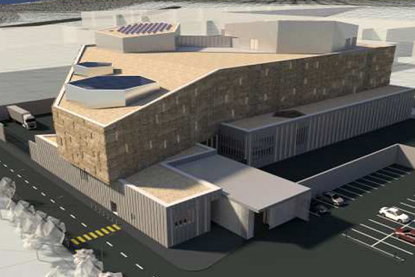 High-security warehouse