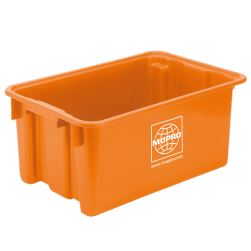 Rotary stacking container 