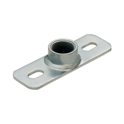 Base plates with connection socket 