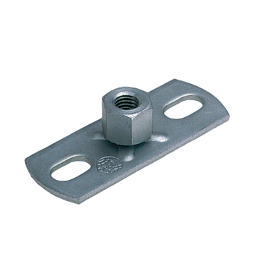 Base plates with combination nut 