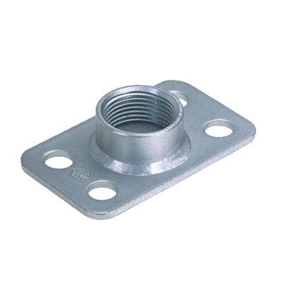 Base plates with connection socket 1″