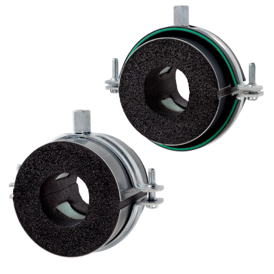 Collier coquille ISO Type H, M, T, avec collier JUNIOR 