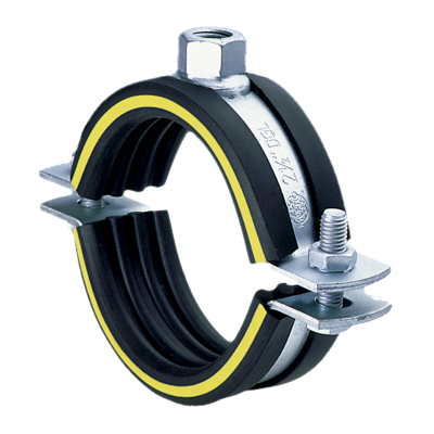 Single bossed clamps, heavy-duty version 