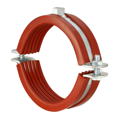 Single bossed clamps, heavy-duty version 