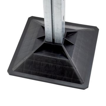 Mounting bases for flat roof installation Wedge mat 500, 5°