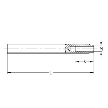 Tiges à sceller scellement chimique XV Plus électrozingué | M8 x 80 mm