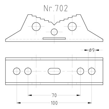 ML-Clamping body ML-Clamping body no. 702