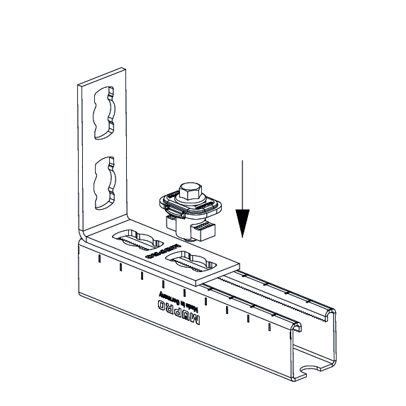 MÜPRO | MPR-Connection lock type S+ galvanised