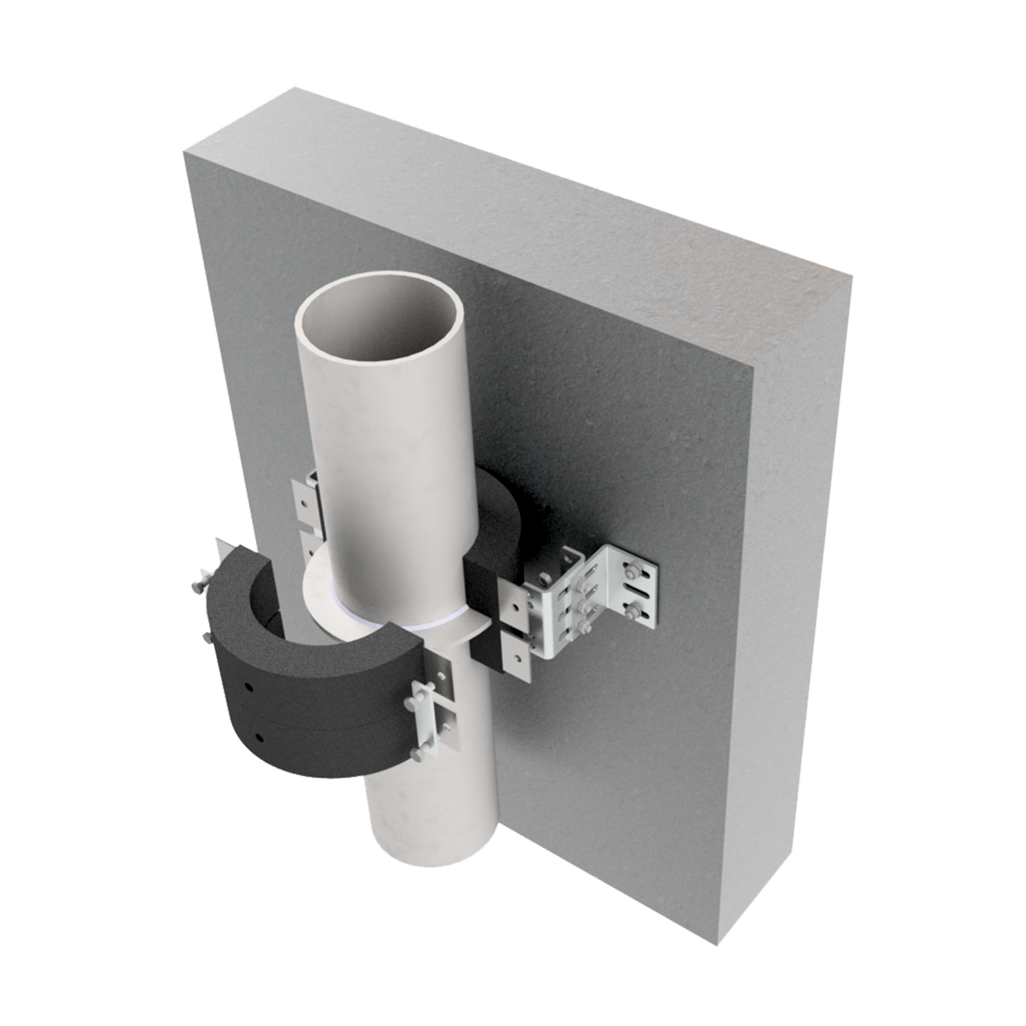 MÜPRO Anchor point pipe clamps type 170 FL