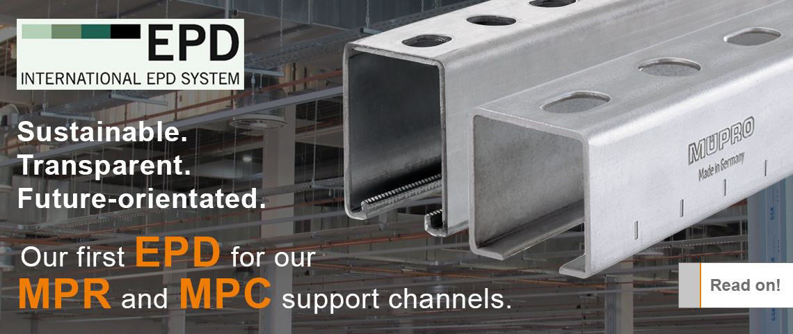 Slider EPD für Systemschienen